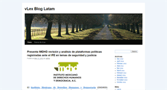 Desktop Screenshot of latam.vlexblog.com